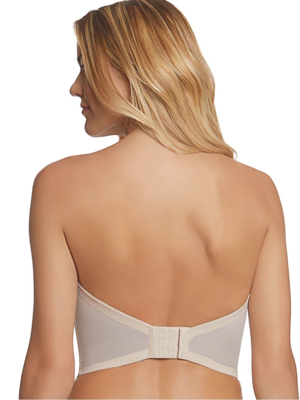 Dominique Taylor Backless Strapless Lace Bra Size 38D 38F - Picture 3 of 9